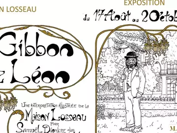 Exhibitions Arts Cultures-Un Gibbon chez Léon par Gib Lebon