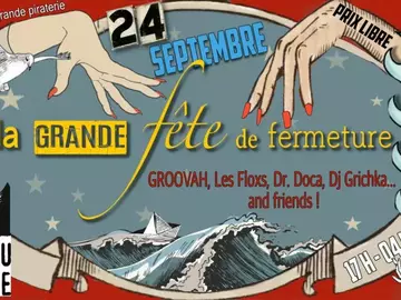Concerts-SOIRÉE DE FERMETURE DE LA BUVETTE : La Grande Piraterie !