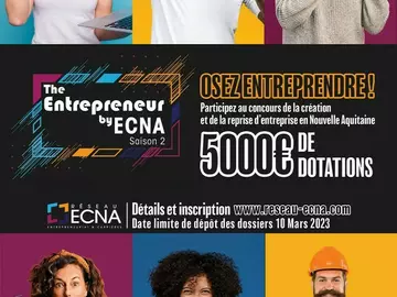 Promotions Ouvertures Projets-The Entrepreneur by ECNA – Concours du meilleur pitch