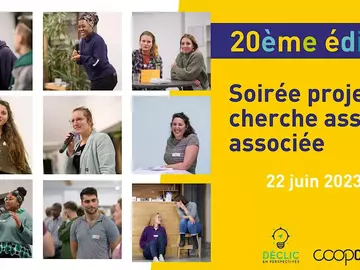 Soirées-Soirée Projet Cherche Associé·e / 20ème édition !