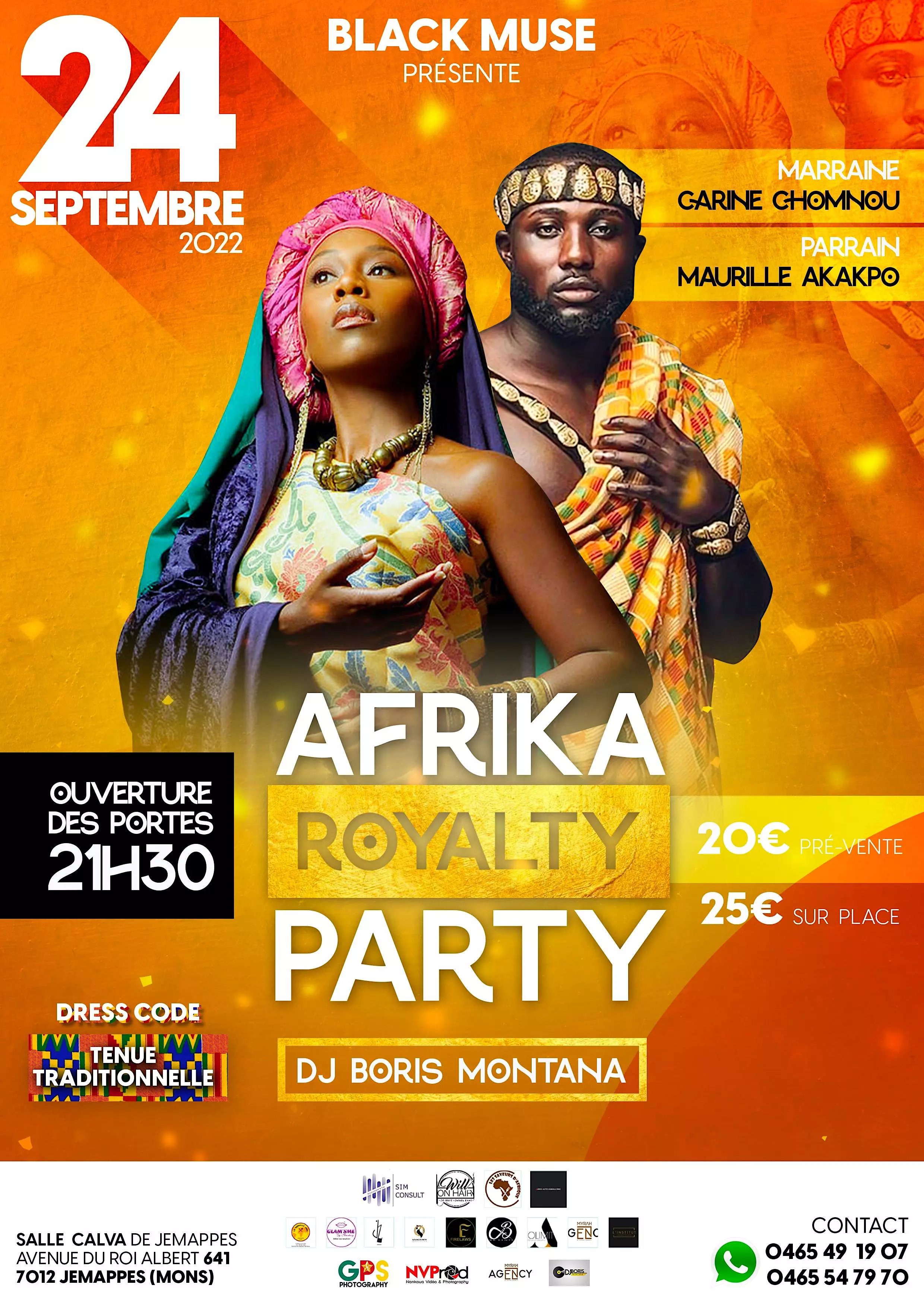 Expositions Cultures Arts-Afrika Royalty Party