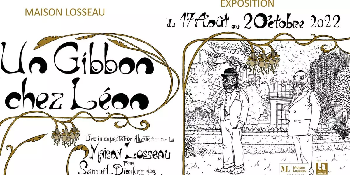 Exhibitions Arts Cultures-Un Gibbon chez Léon par Gib Lebon