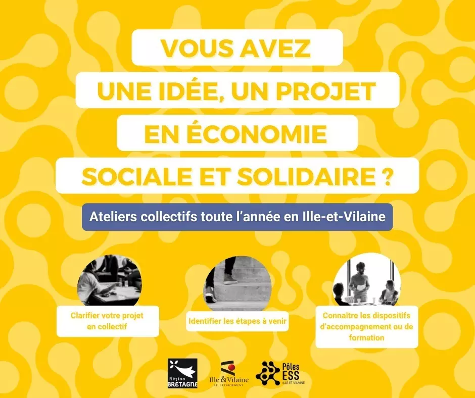 Rassemblements-Atelier collectif "Projet en économie sociale et solidaire"