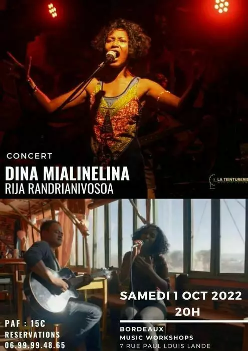 Rassemblements-Dina MIALINELINA & Rija RANDRIANIVOSOA à Bordeaux (33)