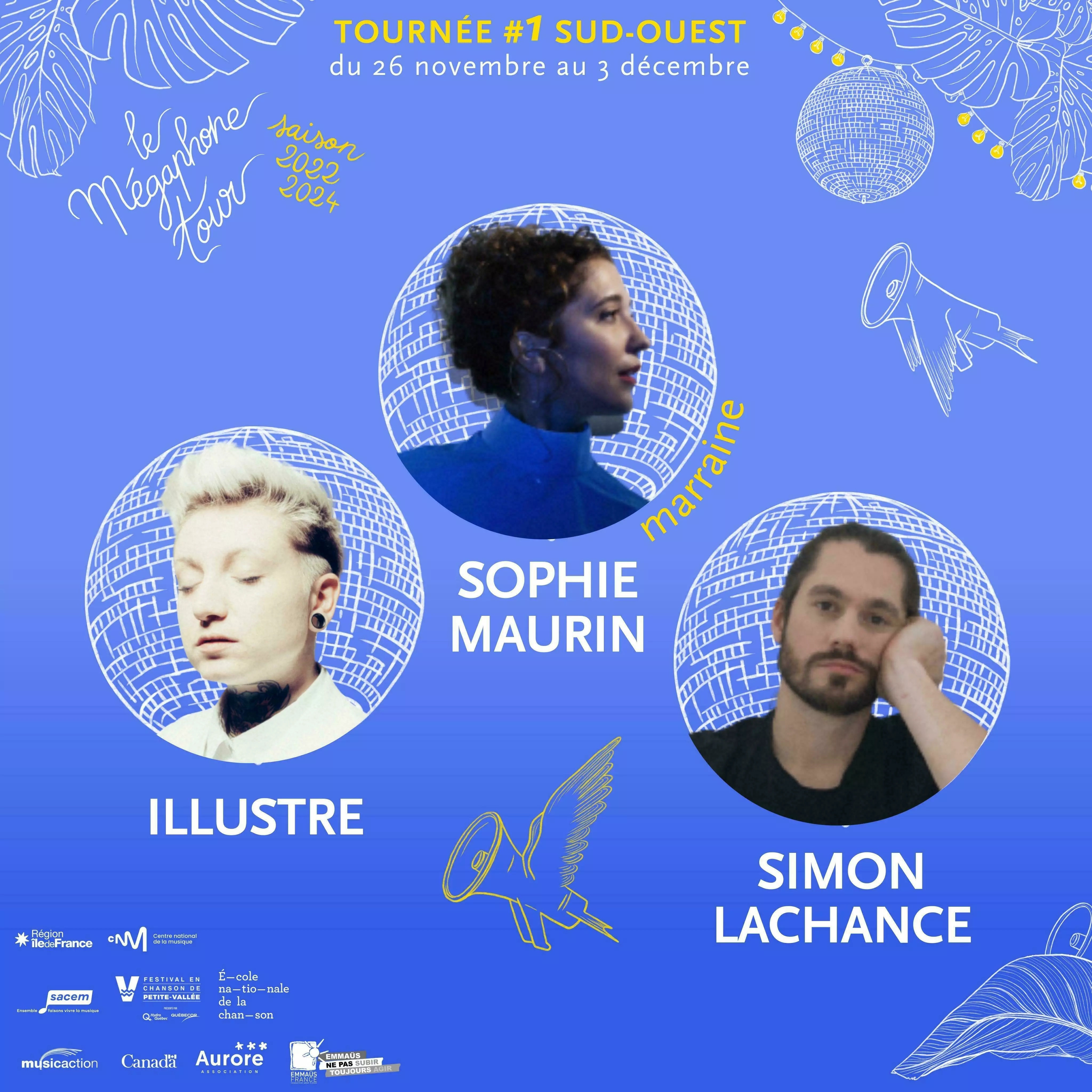 Soirées-MT#1 - ILLUSTRE + Simon Lachance + Sophie Maurin - Angoulême