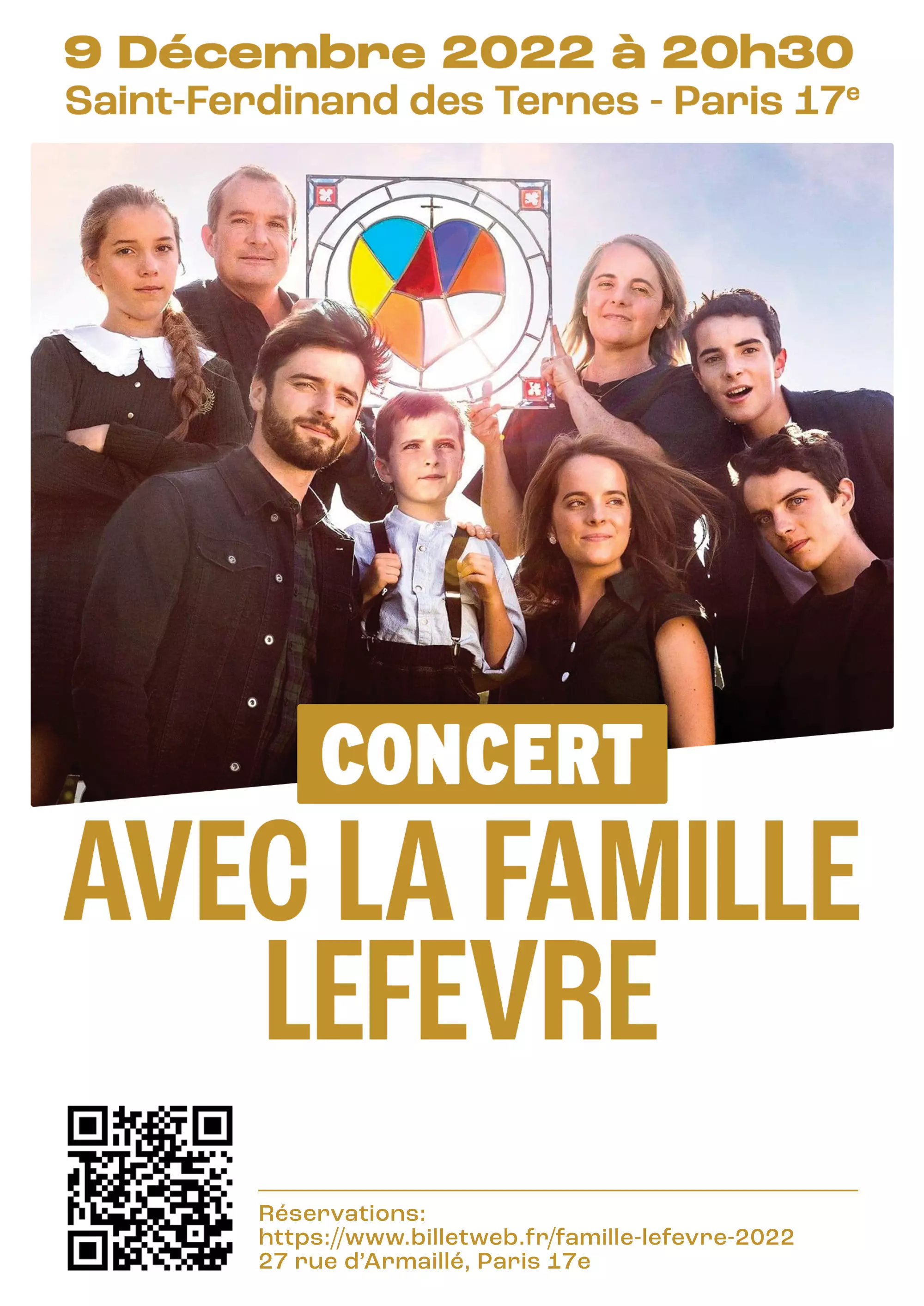 Rassemblements-Concert avec la famille Lefevre