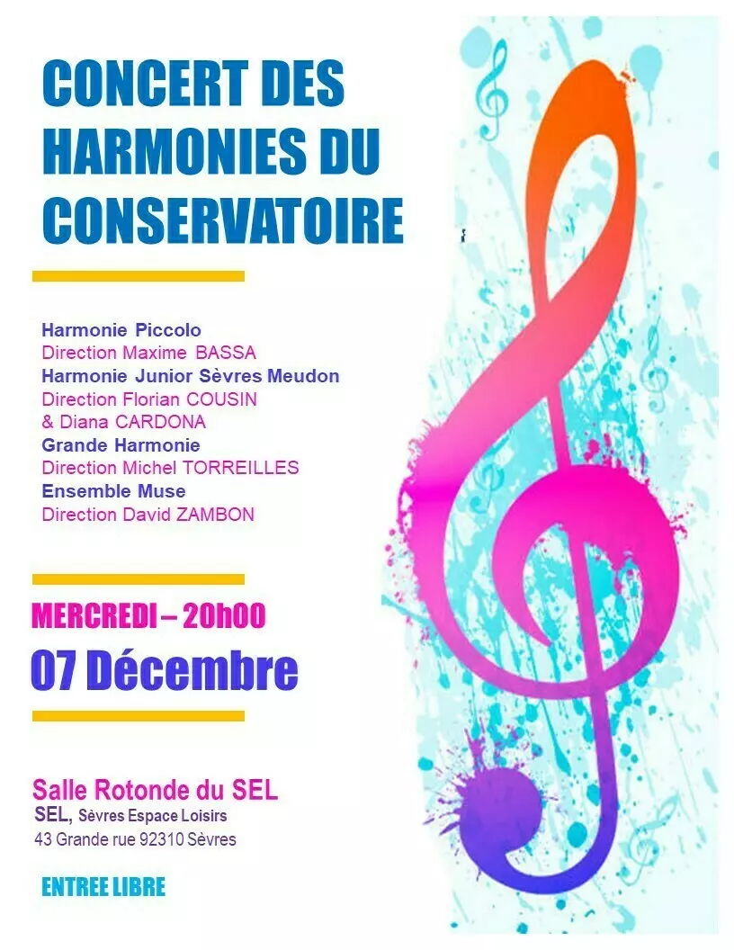 Concerts-Grand Concert des Orchestres d'Harmonie