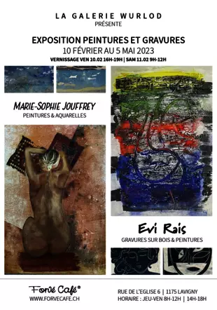 Expositions Cultures Arts-Expo Marie-Sophie Jouffrey et Evi Rais