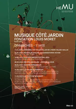 Concerts-MUSIQUE CÔTÉ JARDIN 2023