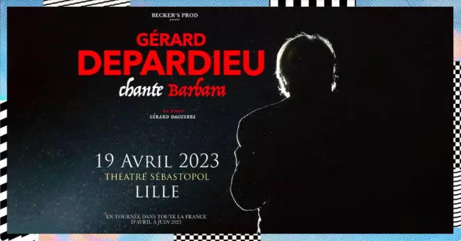 Spectacles-Gérard Depardieu • Théâtre Sébastopol, Lille