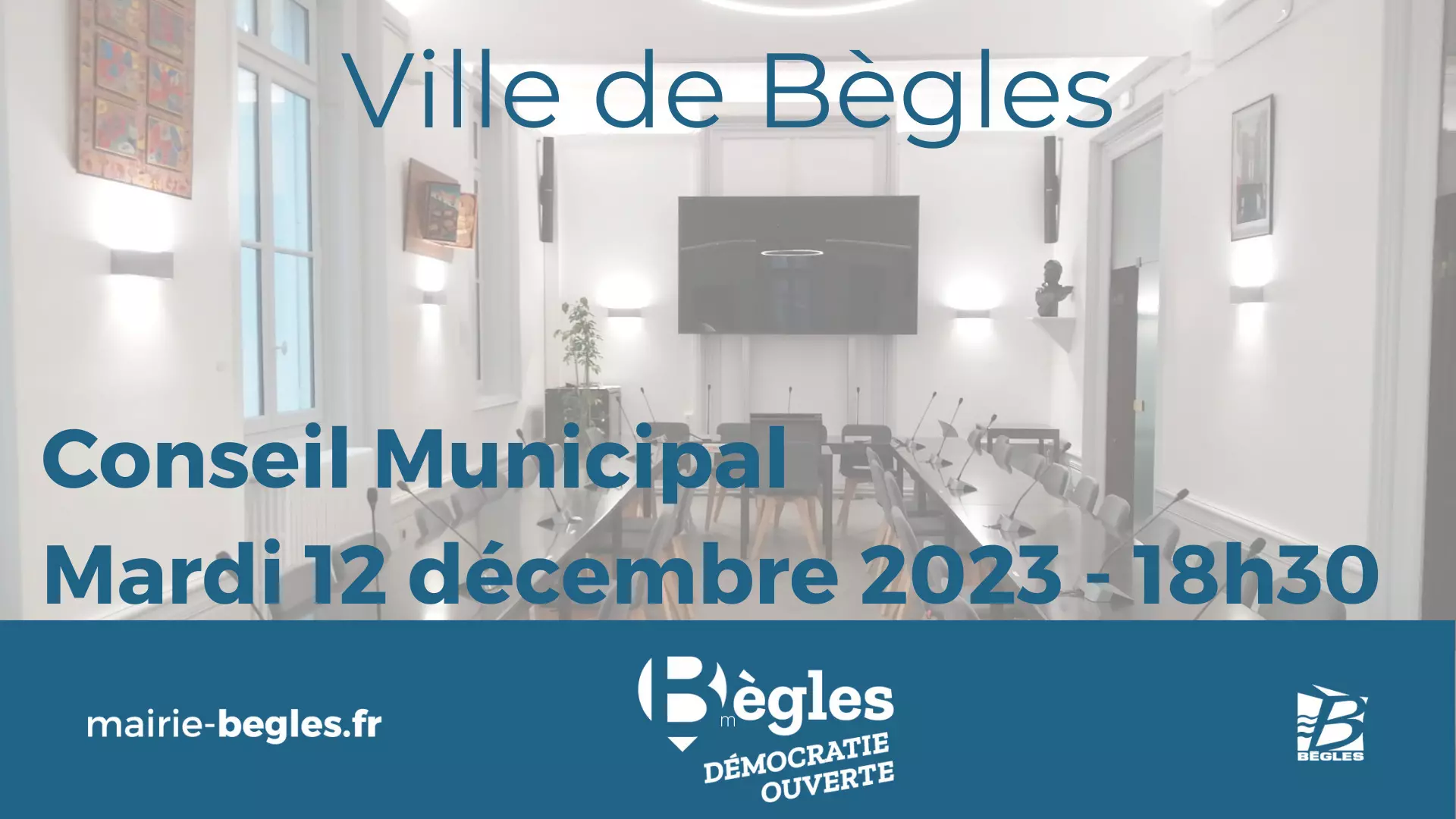 Rassemblements-Conseil Municipal - Ville de Bègles