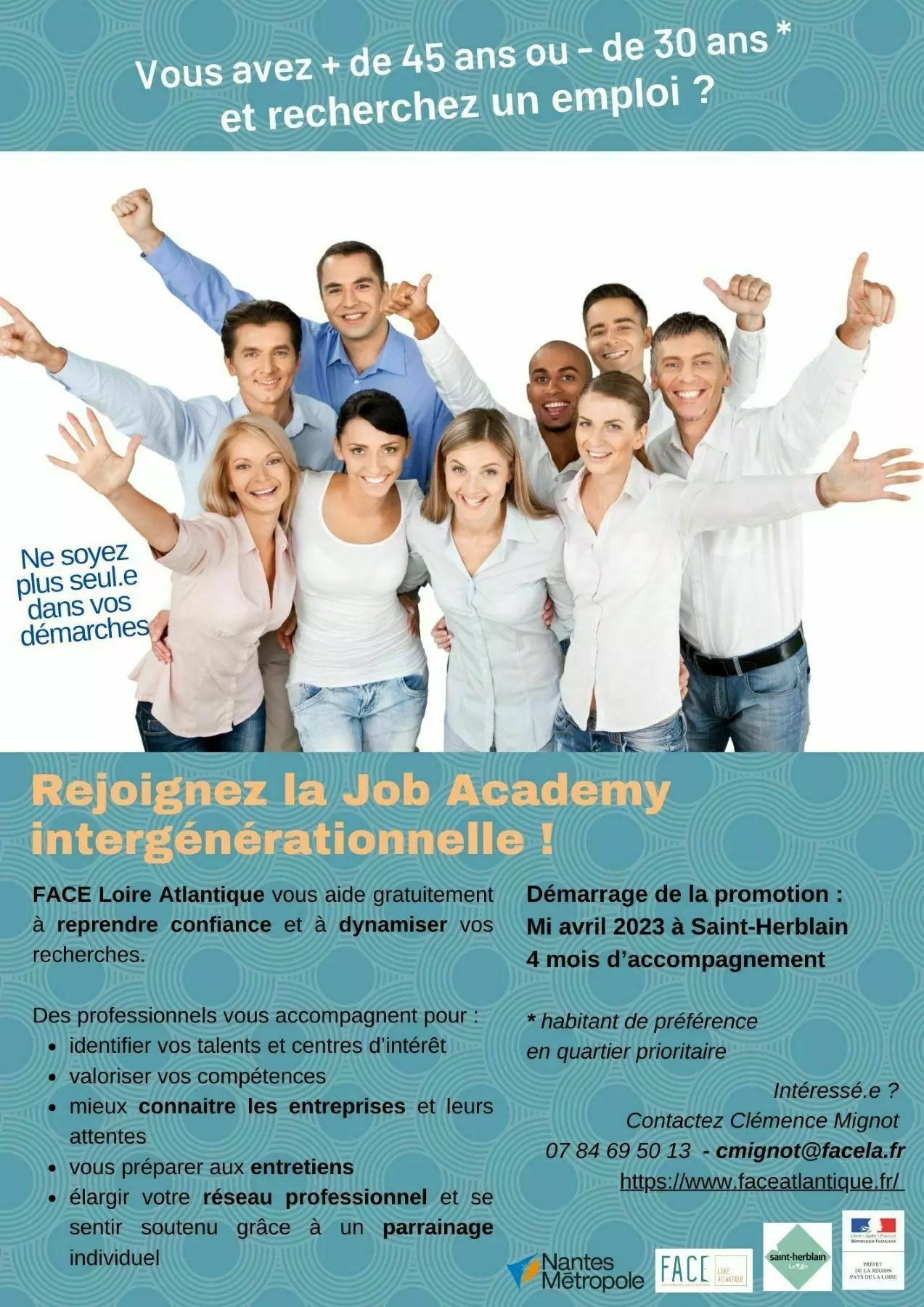 Promotions Ouvertures Projets-Rejoignez la prochaine promotion job academy intergénérationnelle