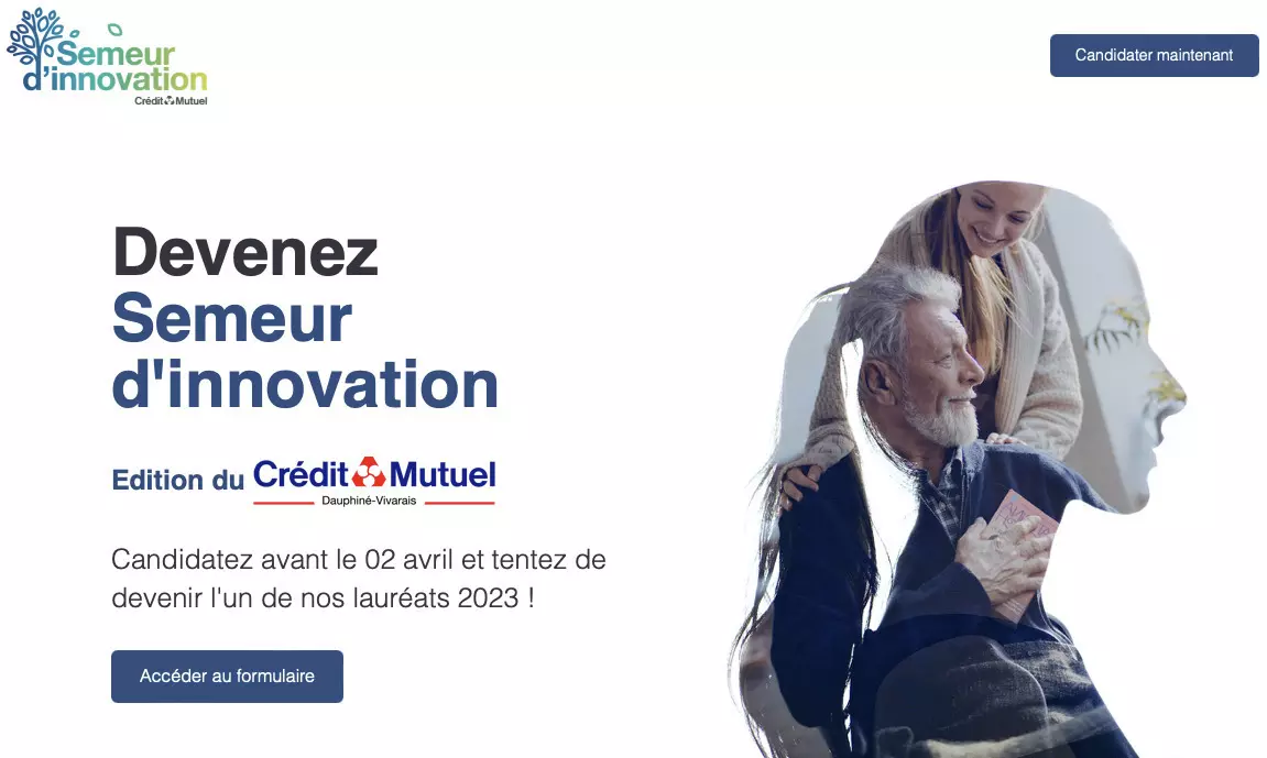 Promotions Ouvertures Projets-Concours 4S Semeurs d'innovation - Crédit Mutuel