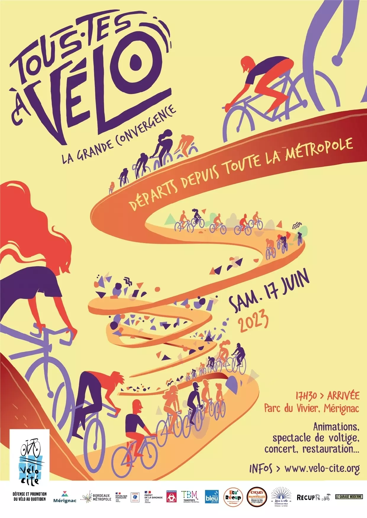 Concerts-Tous·tes à vélo ! La grande convergence