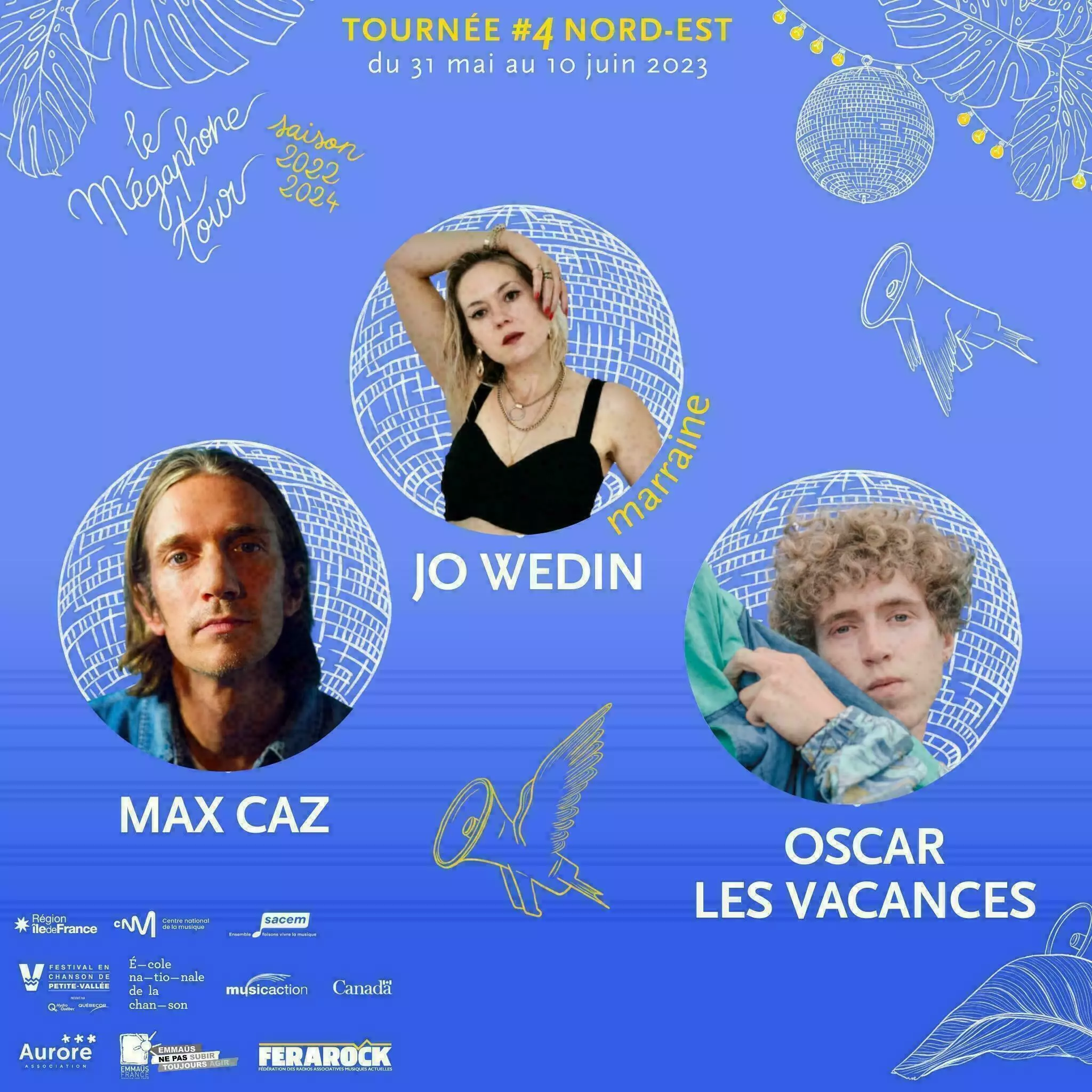 Concerts-MT #4 - Oscar Les Vacances + Max Caz + Jo Wedin - Vouécourt