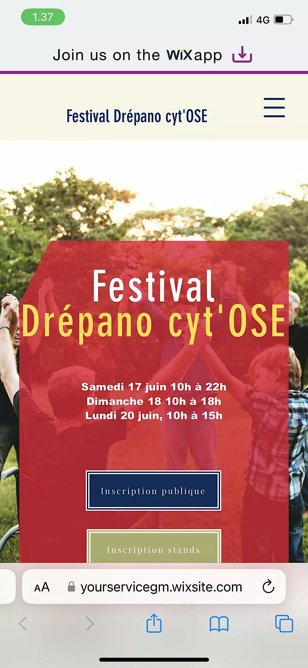 Festivals-Festival Drépano cyt’OSE
