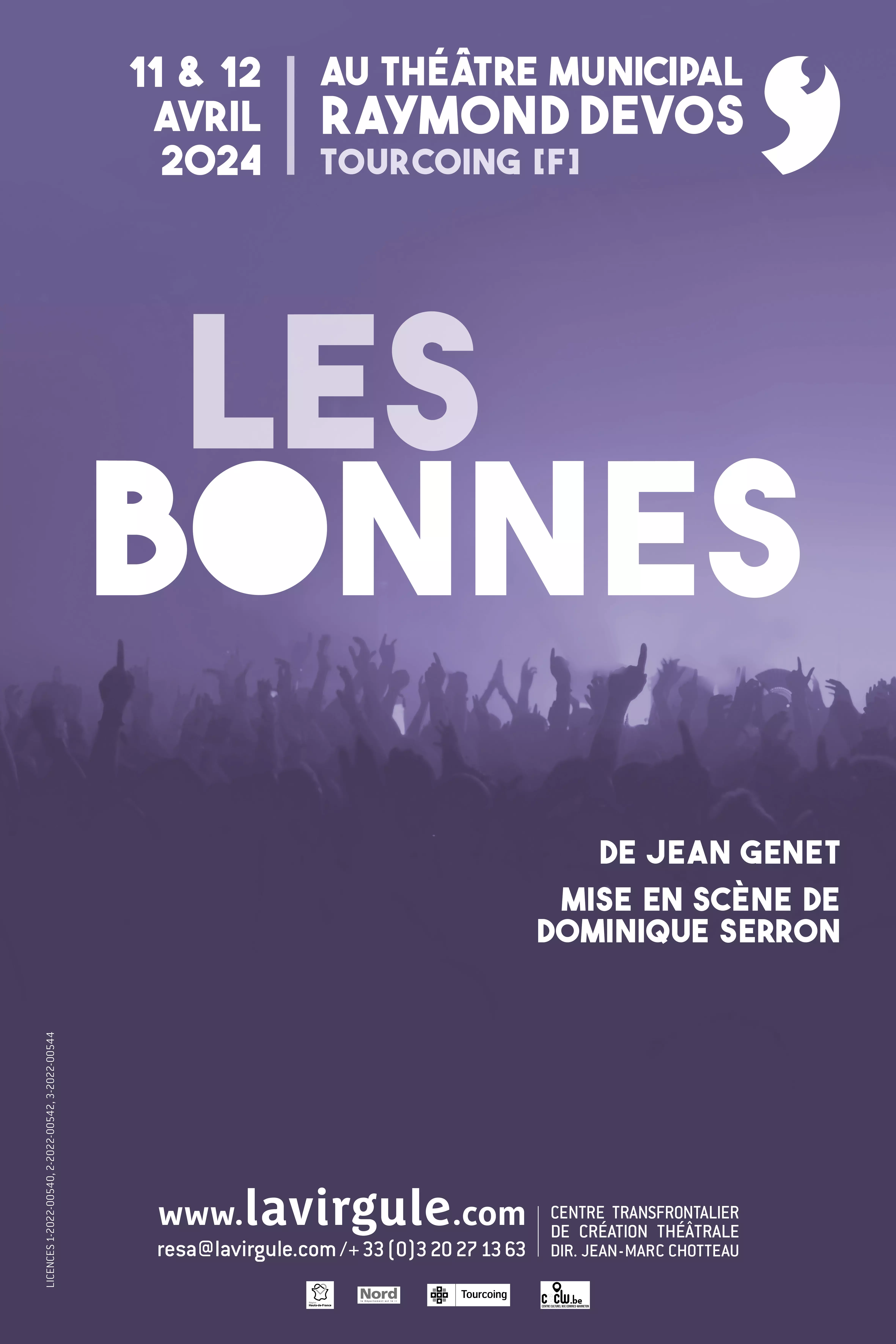 Spectacles-Les Bonnes de Jean Genet, mise en scène de Dominique Serron