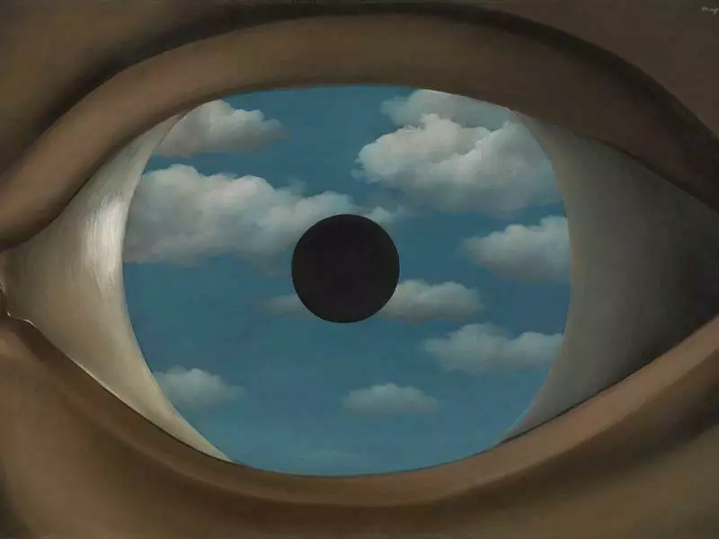 Rassemblements-René Magritte, The False Mirror (Le Faux Miroir), 1928, © Adagp, Paris, 2023