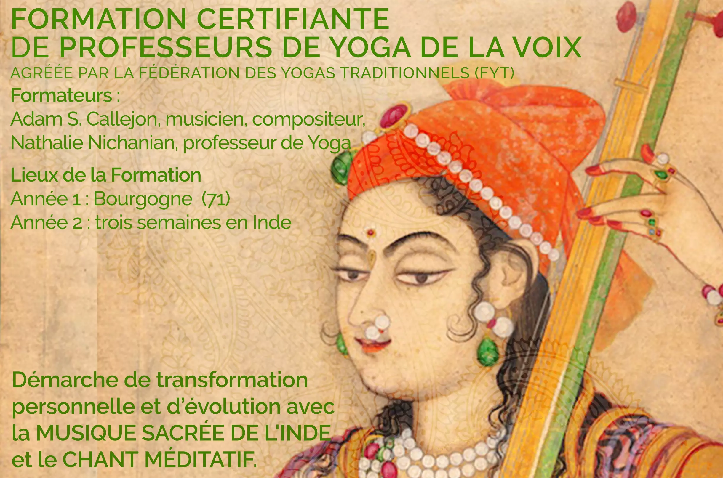 Concerts-TransFORMATION YOGA de la VOIX
