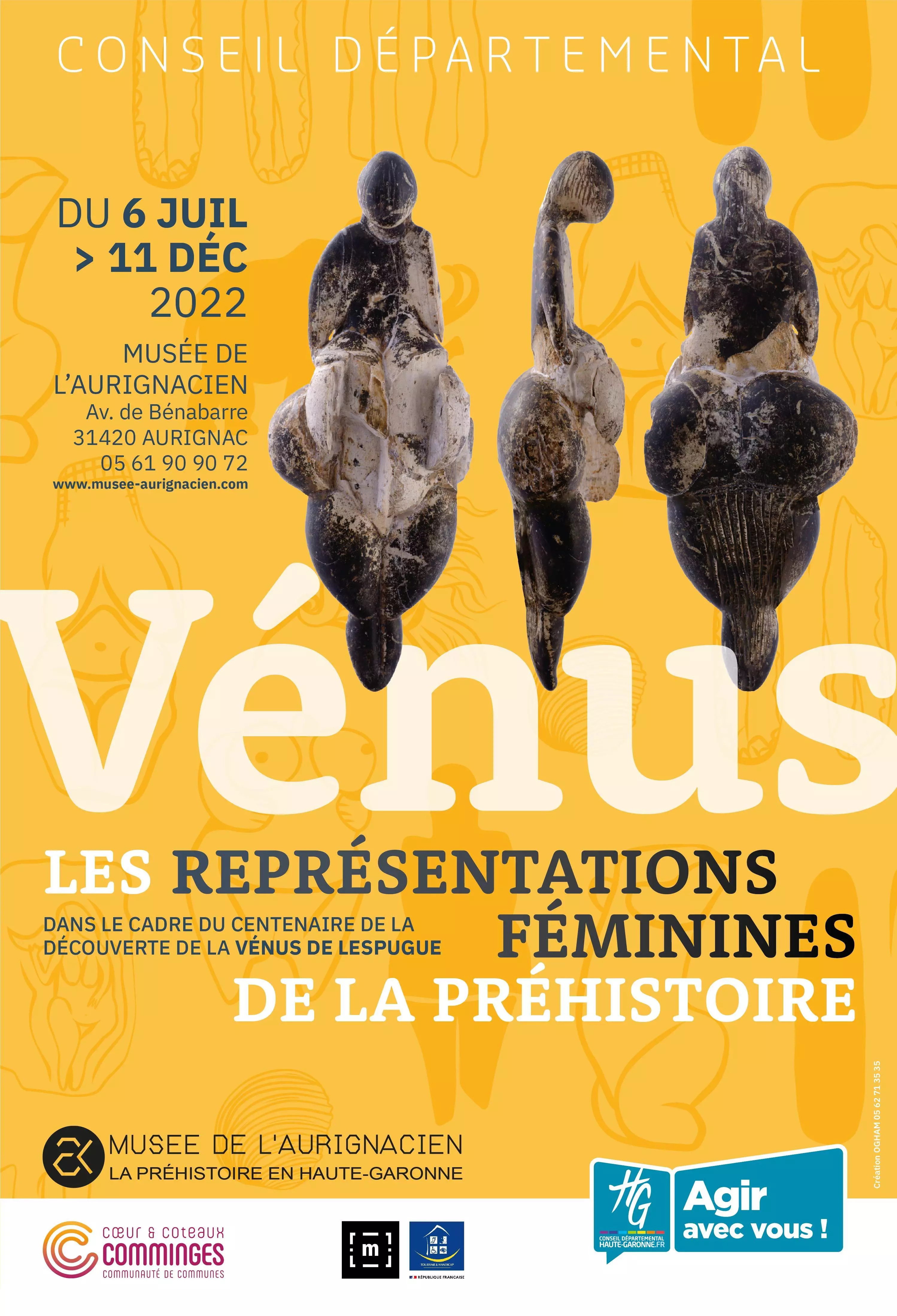 Expositions Cultures Arts-Exposition temporaire : "Vénus", Les représentations féminines de la Préhistoire