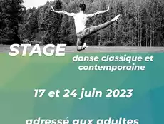 JUIN 2023 - Stage de danse classique et contemporaine