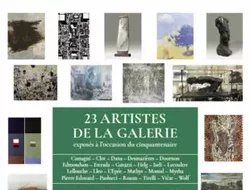 Expositions Cultures Arts-23 artistes de la Galerie, exposition du jubilé