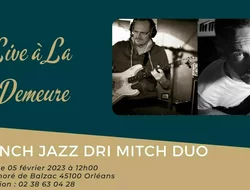 Soirées-Brunch jazz avec Dri Mitch Duo