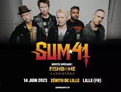 Concerts-SUM 41 + FISHBONE + LANDMVRKS • Zénith de Lille