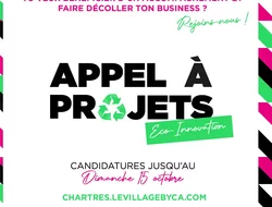 Expositions Cultures Arts-Appel à projets Eco-innovation : Rejoignez les Village by CA Chartres !