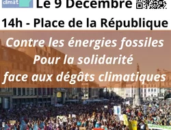 Rassemblements-Marche climat et village COP28
