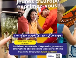 Expositions Cultures Arts-Challenge "Jeunes d'Europe : exprimez-vous !" / Participations jusqu'au 8 avril 2024